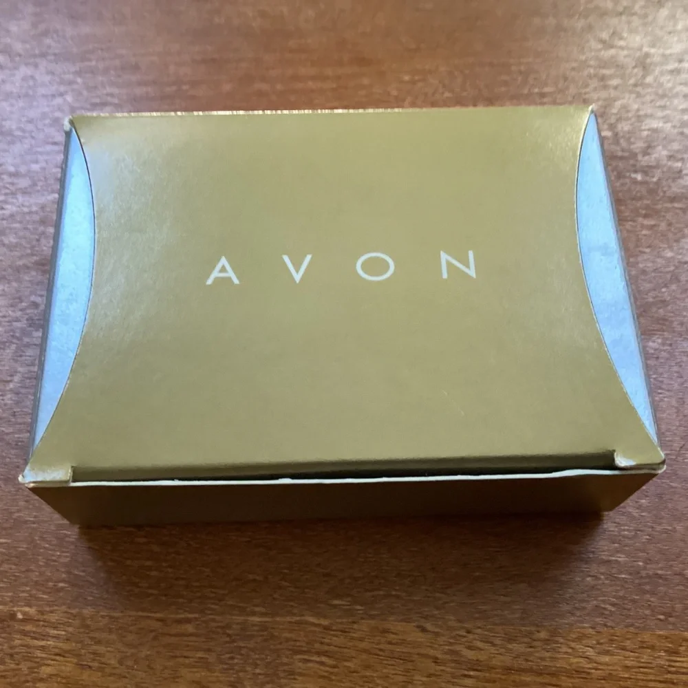 Vintage Avon Light House Gold/Silver Pewter Brooch Pin New In Box